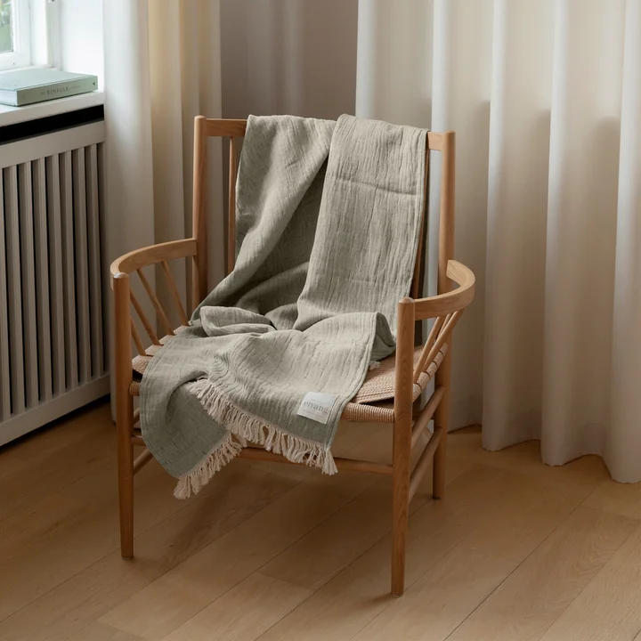 Elvang - Lavender Decke, 130 x 180 cm, braun