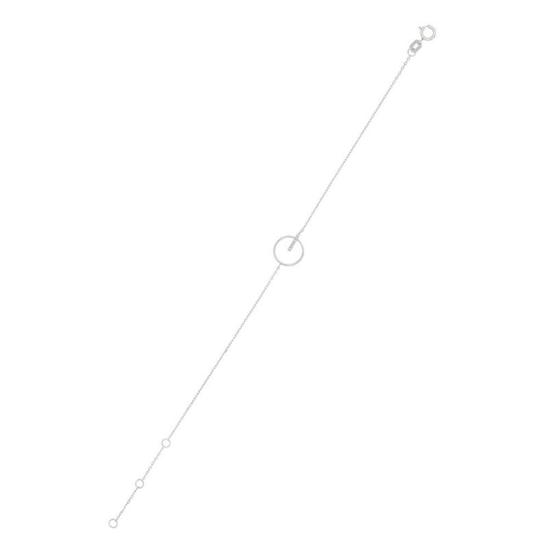 Bracelet Or Blanc et Diamant