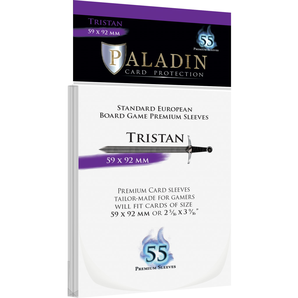 Pochettes Paladin - Tristan Standard European - 59 x 92 mm - 55p