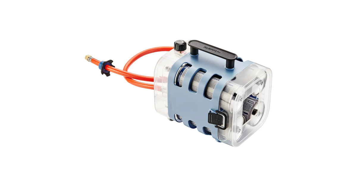 CadacQuad Power Pak houder  (Grijs/transparant)