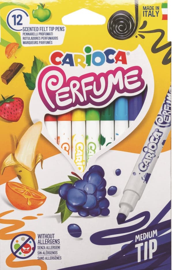 Duftfiberpenner 12-pakning Carioca Kärnan
