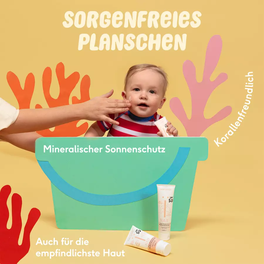 Naïf Sonnencreme Mineral Baby & Kind LSF50 100 ml