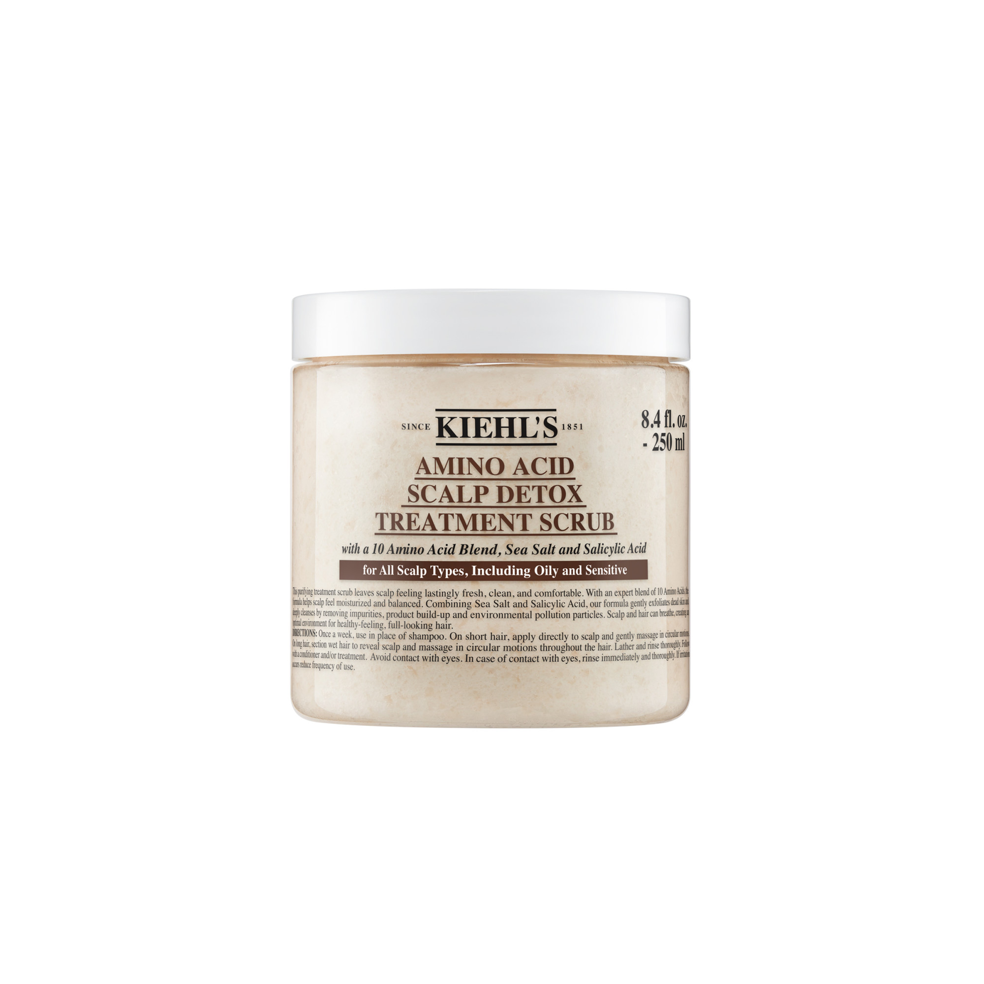 KIEHL'S Amino Acid Scalp-Detoxifying Treatment-Scrub 250 ml