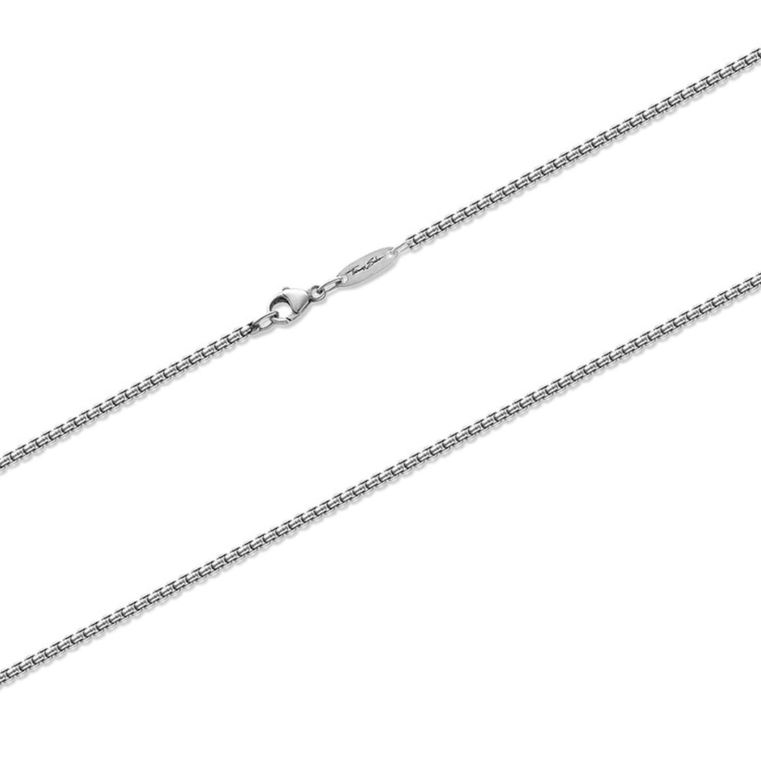 Thomas Sabo Sterling Silver Glam & Soul Venezia-Kette Geschwärzt