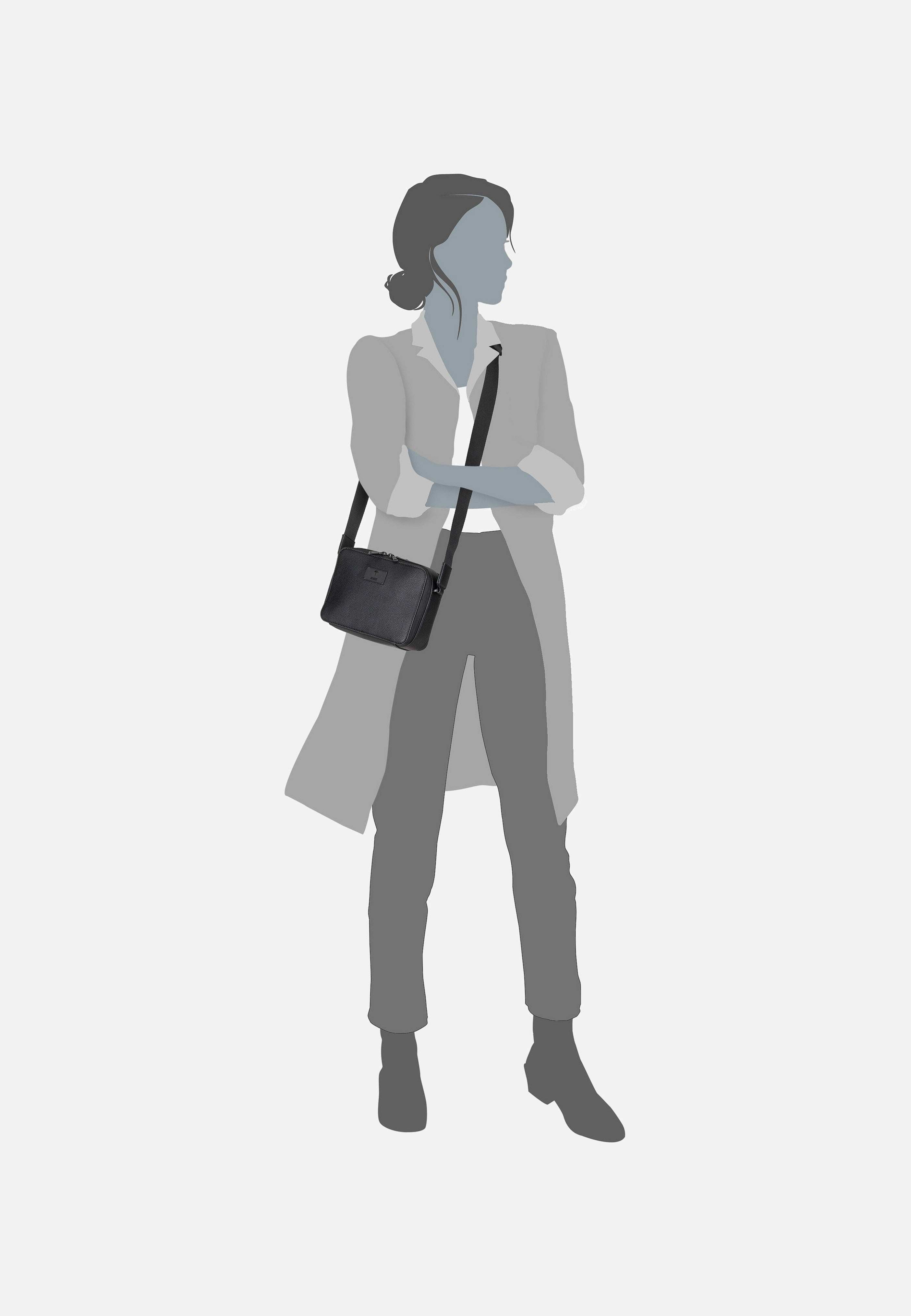Nepezzano Paolo XSHZ Black - Crossbody Bag