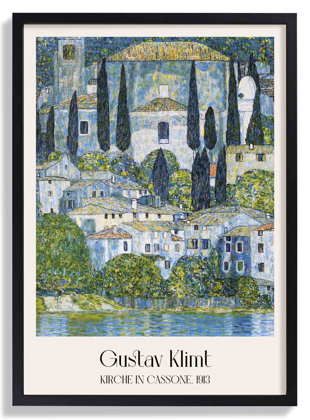 Kirche In Cassone von Gustav Klimt