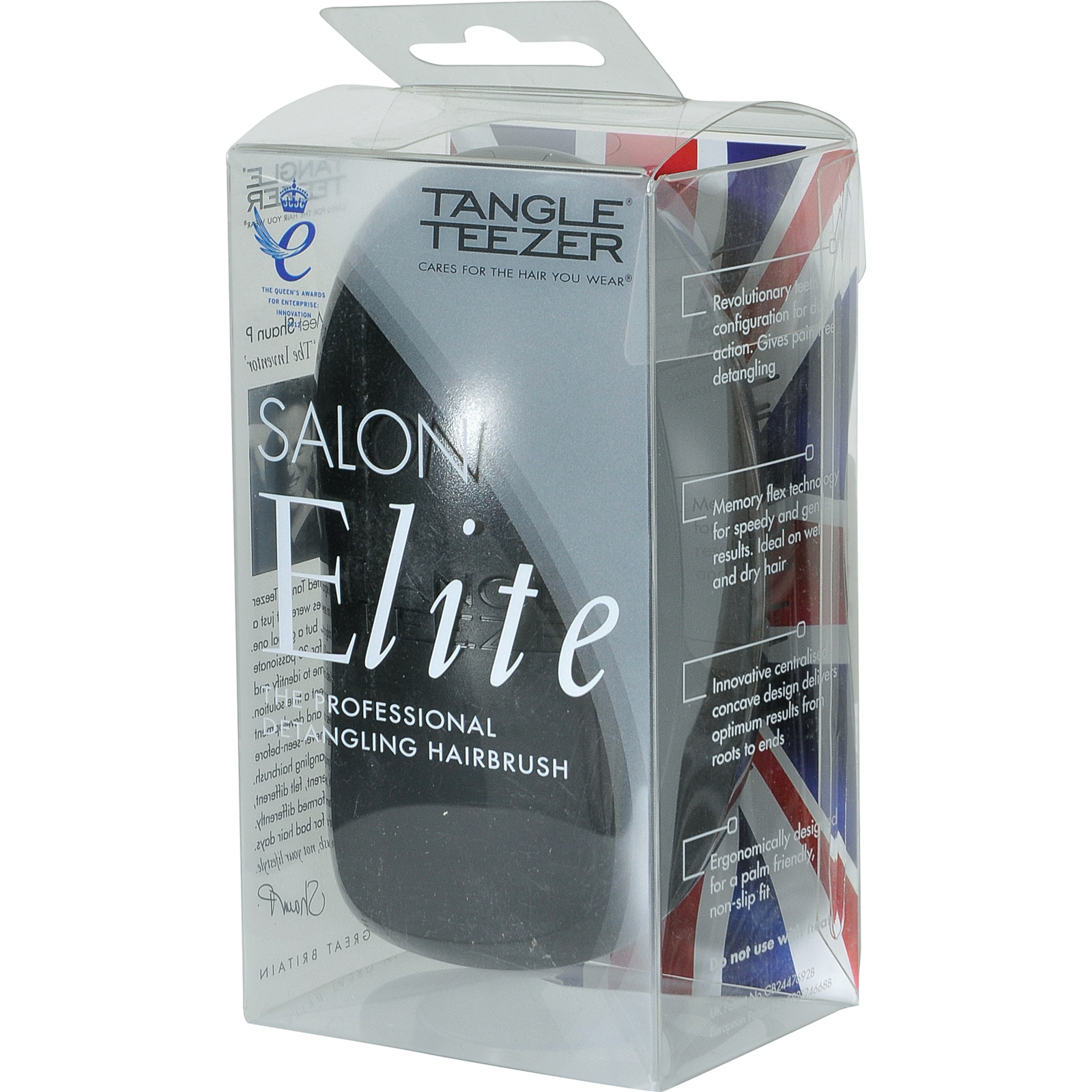 Tangle Teezer Haarbürste Salon Elite Black