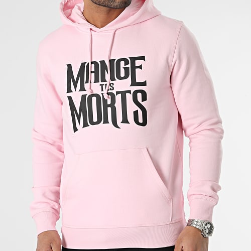 Sweat Capuche MTM Rose Noir