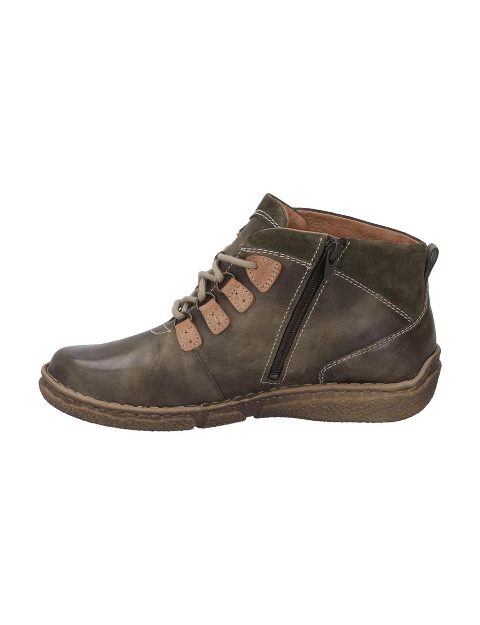 Stiefelette Neele 57, moos-kombi