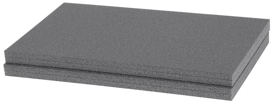 PROREGAL QBRICK Assortimentsdoos Pro HxBxD 36 x 45 x 8 cm 6 liter Incl. Schuiminzet Met Deksel Handvat Met Klemsluitingen Zwart