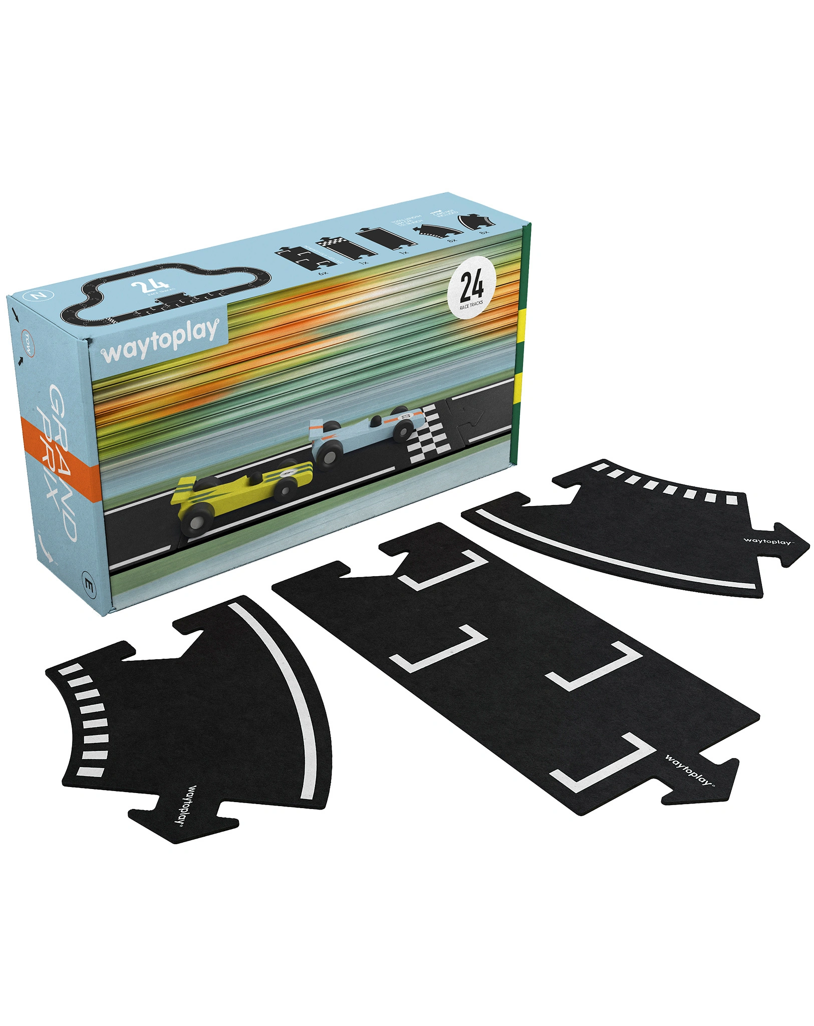 Spielstraßen-Set GRAND PRIX 24-teilig