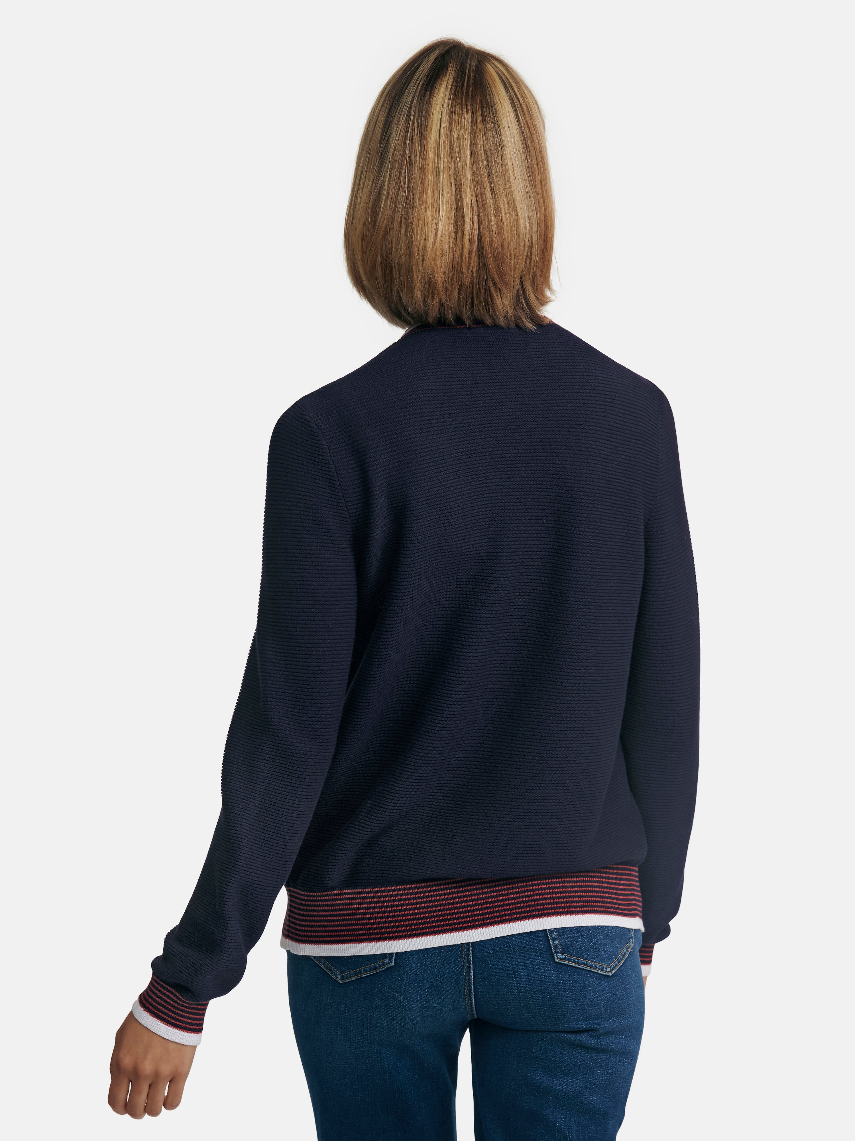 Strickjacke aus 100% SUPIMA®-Baumwolle