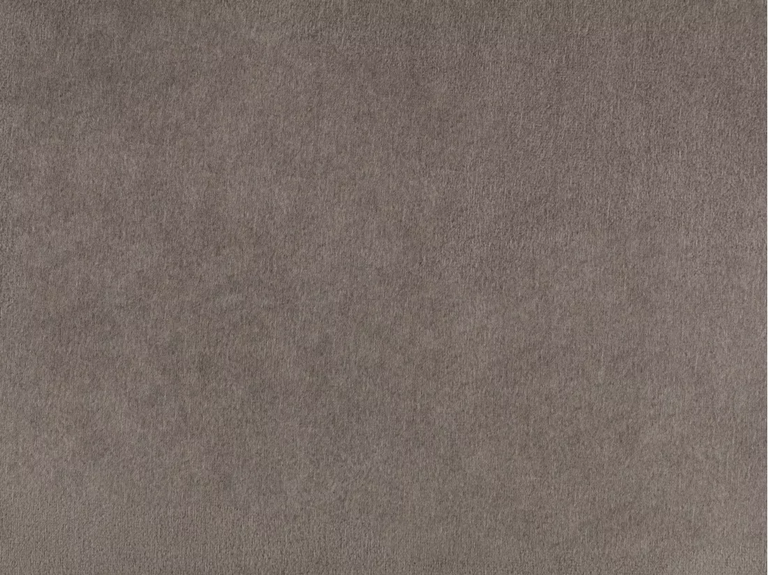 Canapé d'angle droit en velours gris MADALENI