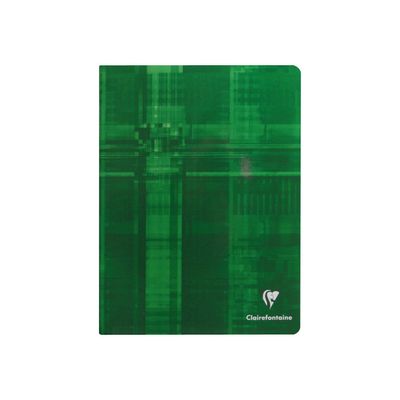 Clairefontaine - Cahier 17 x 22 cm - 96 pages - petits carreaux (5x5 mm) - disponible dans différentes couleurs
