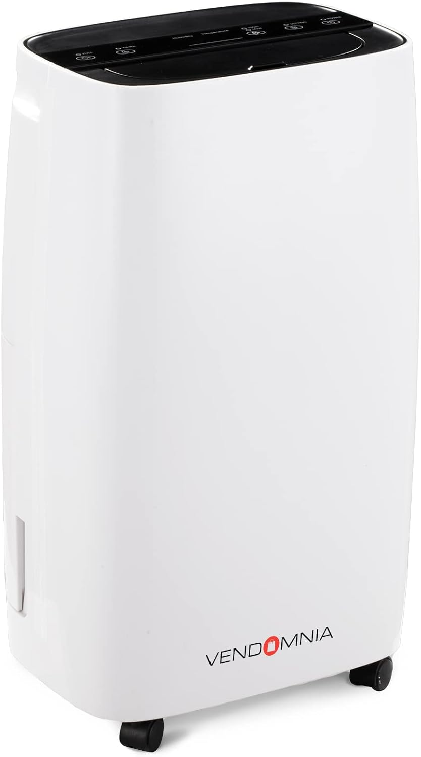 Luftentfeuchter - 10/12 L/Tag, 2L Behälter, 18 m², elektrisch, Digitalanzeige, Timer, Auto-Modus - Bautrockner, Raumentfeuchter, Entfeuchtungsgerät, Raumentfeuchtungsgerät, Luftentfeuchtungsgerät