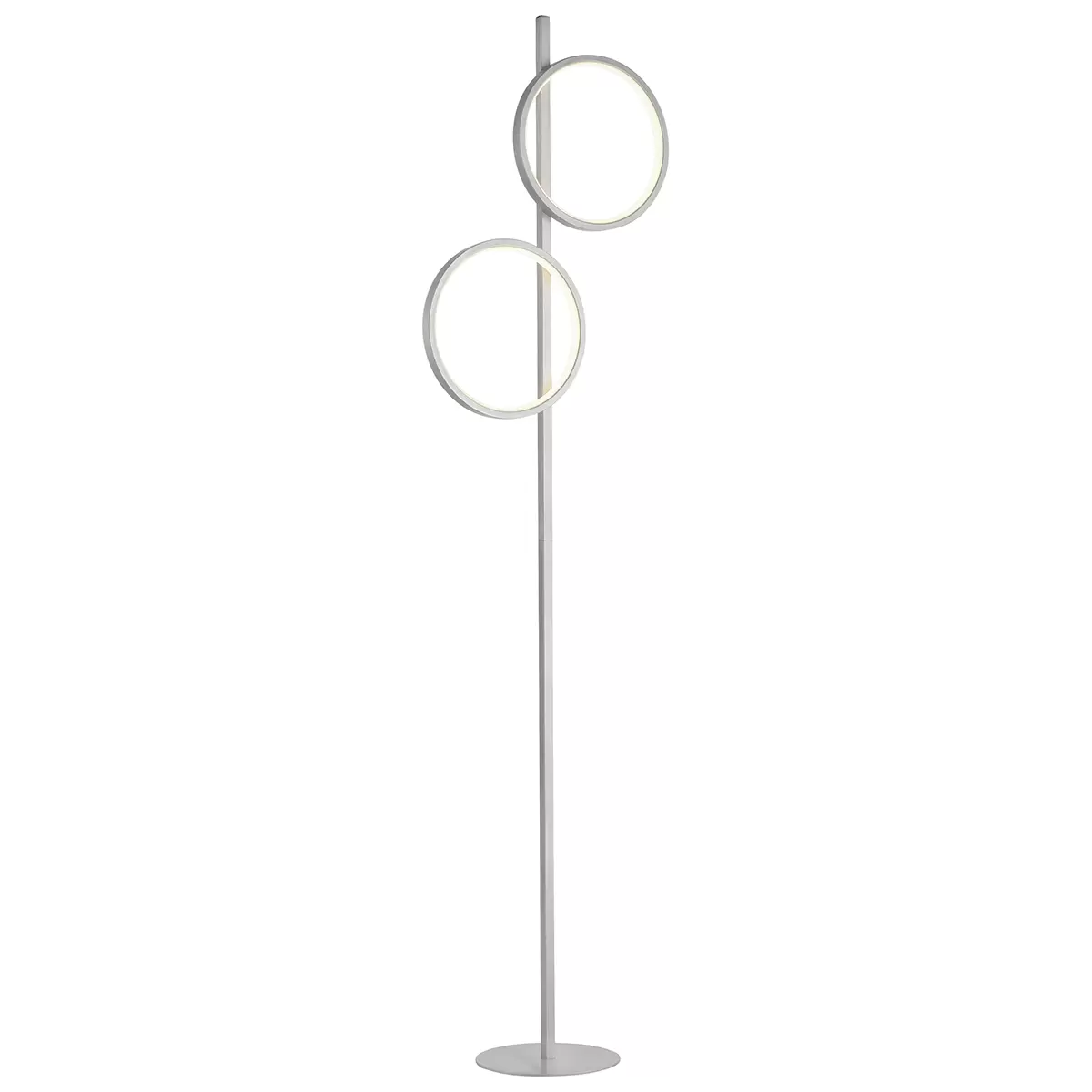 LED-Stehleuchte Mini Ritus Silber