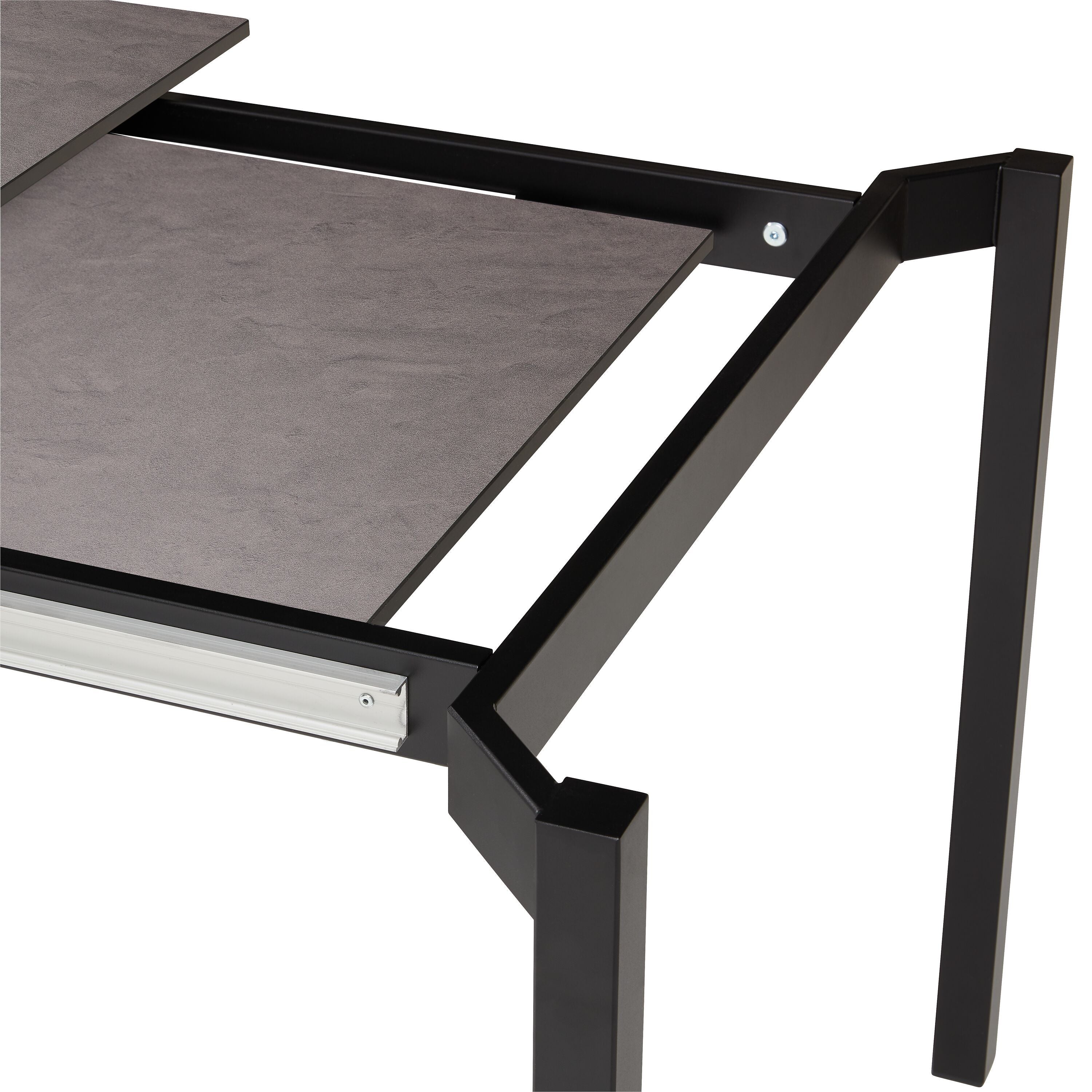 MALO Ausziehtisch - Mondgrau / B: 190.0 cm x T: 90.0 cm x H: 75.0 cm