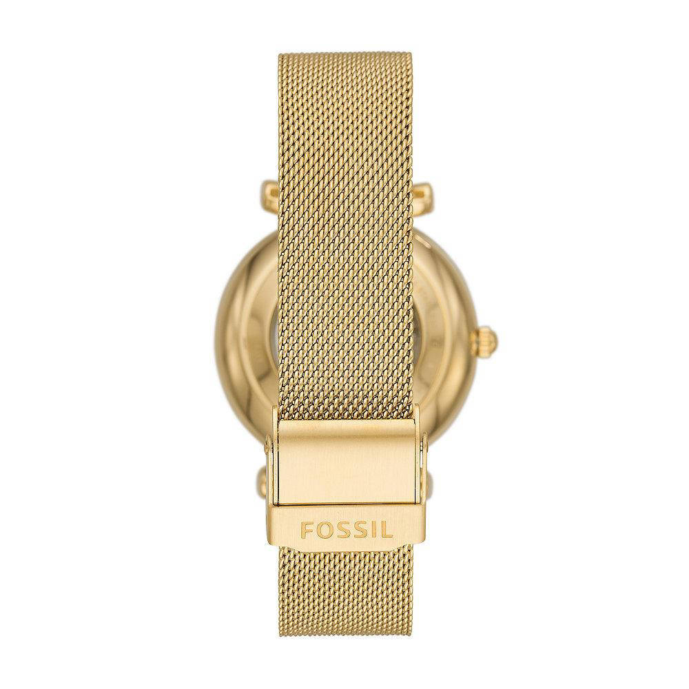 Fossil horloge ME3250 Carlie goudkleurig