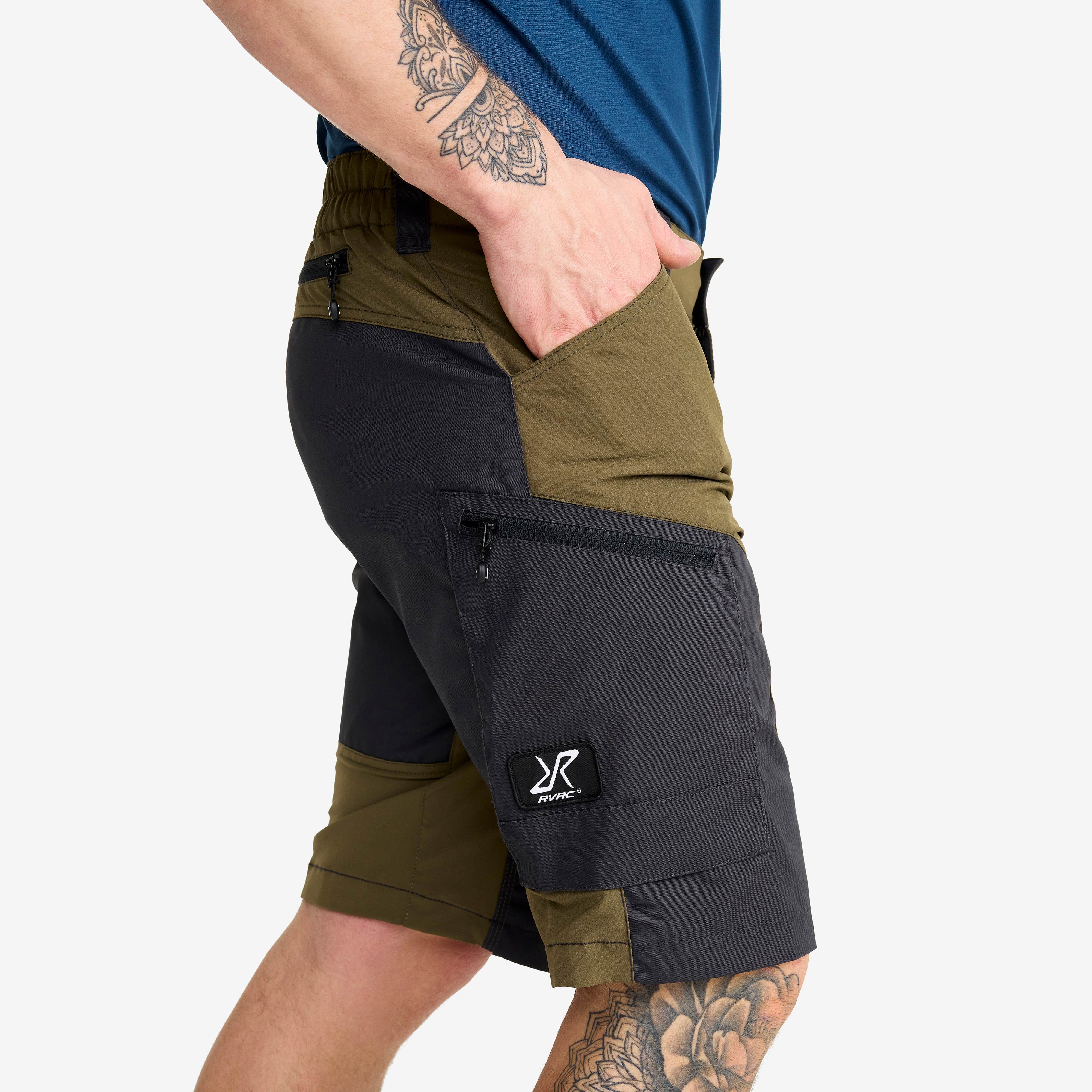 RVRC GP Shorts Herre Dark Olive