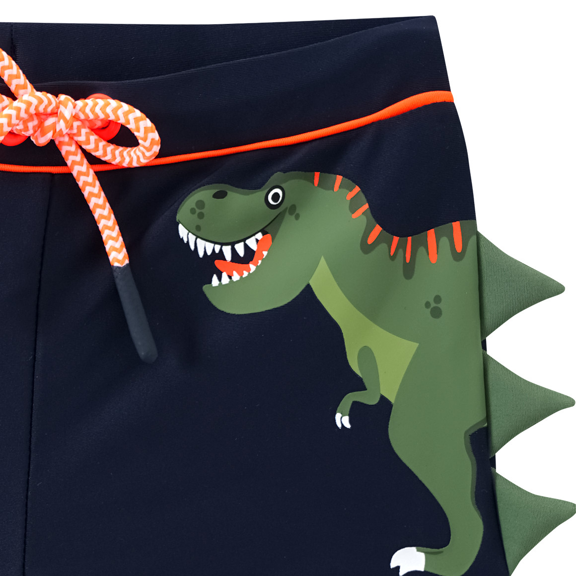 Topolino Jungen Badehose mit Dino-Applikation dunkelblau