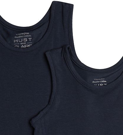 Hust and Claire Unterhemd - Falcon - 2er-Pack - Navy