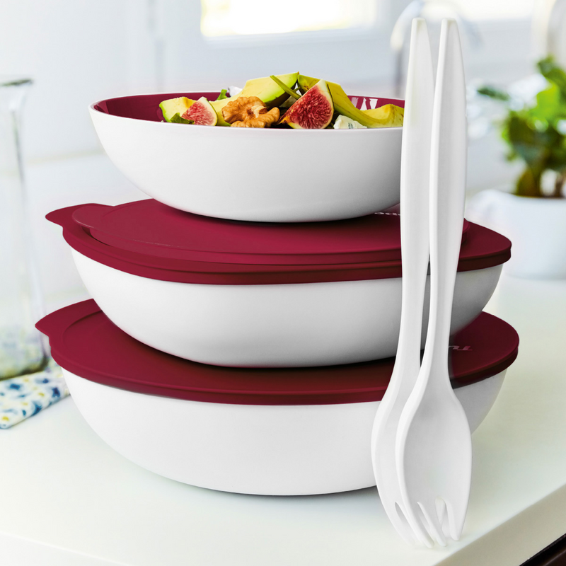 Allegra Salatbesteck Ideal zum Vermengen und Servieren von Salaten