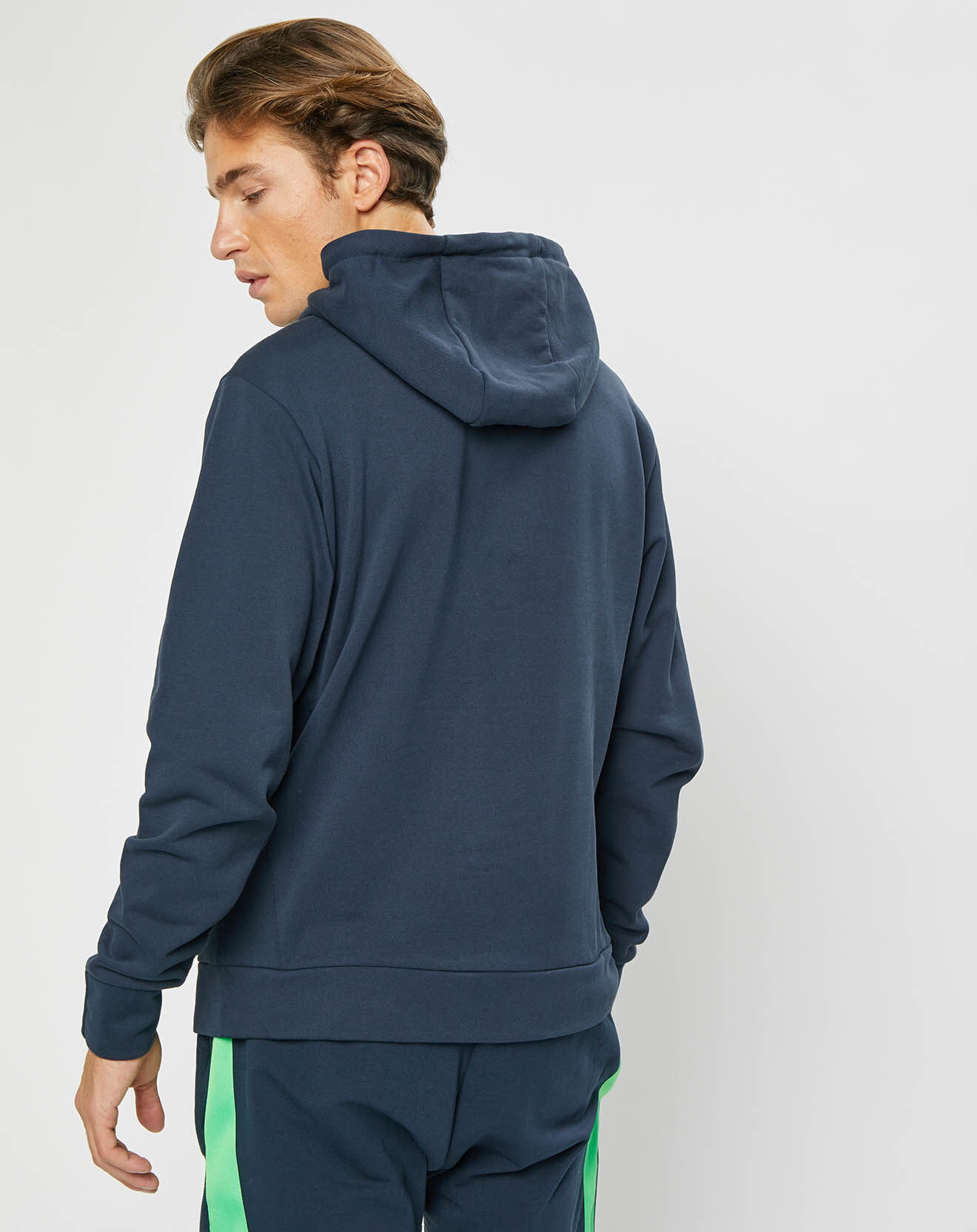 Hackett London Sweat à capuche Aston Martin Racing bleu marine/vert