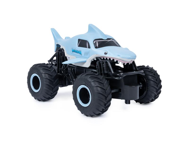 Spinmaster Spielzeug R/C Monster Jam Megalodon 1:24 Offiziell lizenzierter Monster Jam Truck