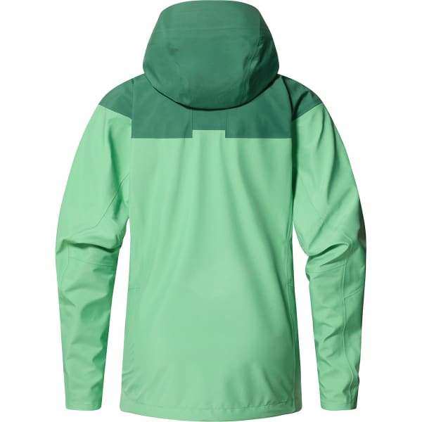 Veste ski de randonnée HAGLÖFS ROC FLASH GTX JACKET W MINT STONE/DK JELLY