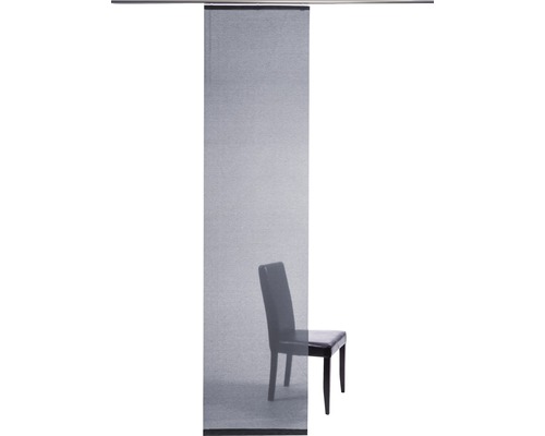 Schuifgordijn Manhattan zilver 60x245 cm