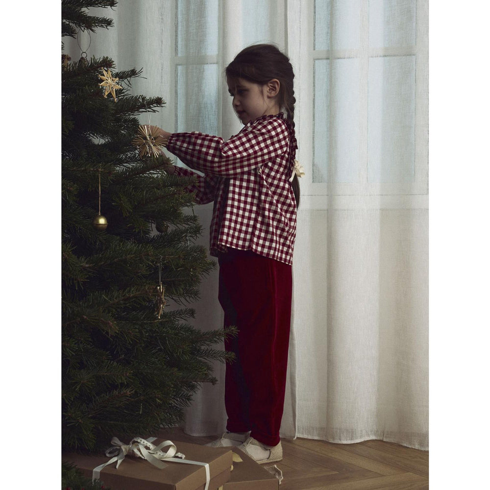 Køb Lil'Atelier Red Dahlia Nmfrio Ls Loose Skjorte Lil