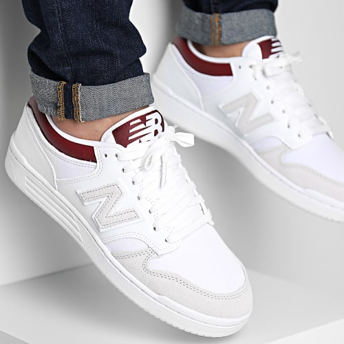 Baskets BB480LKB White Bordeaux