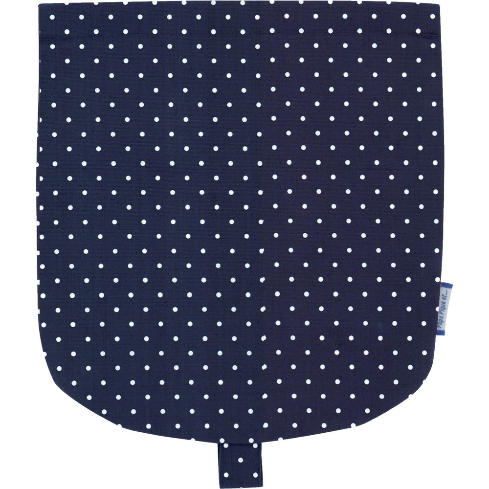 Rabat Petite Besace Pois Marine