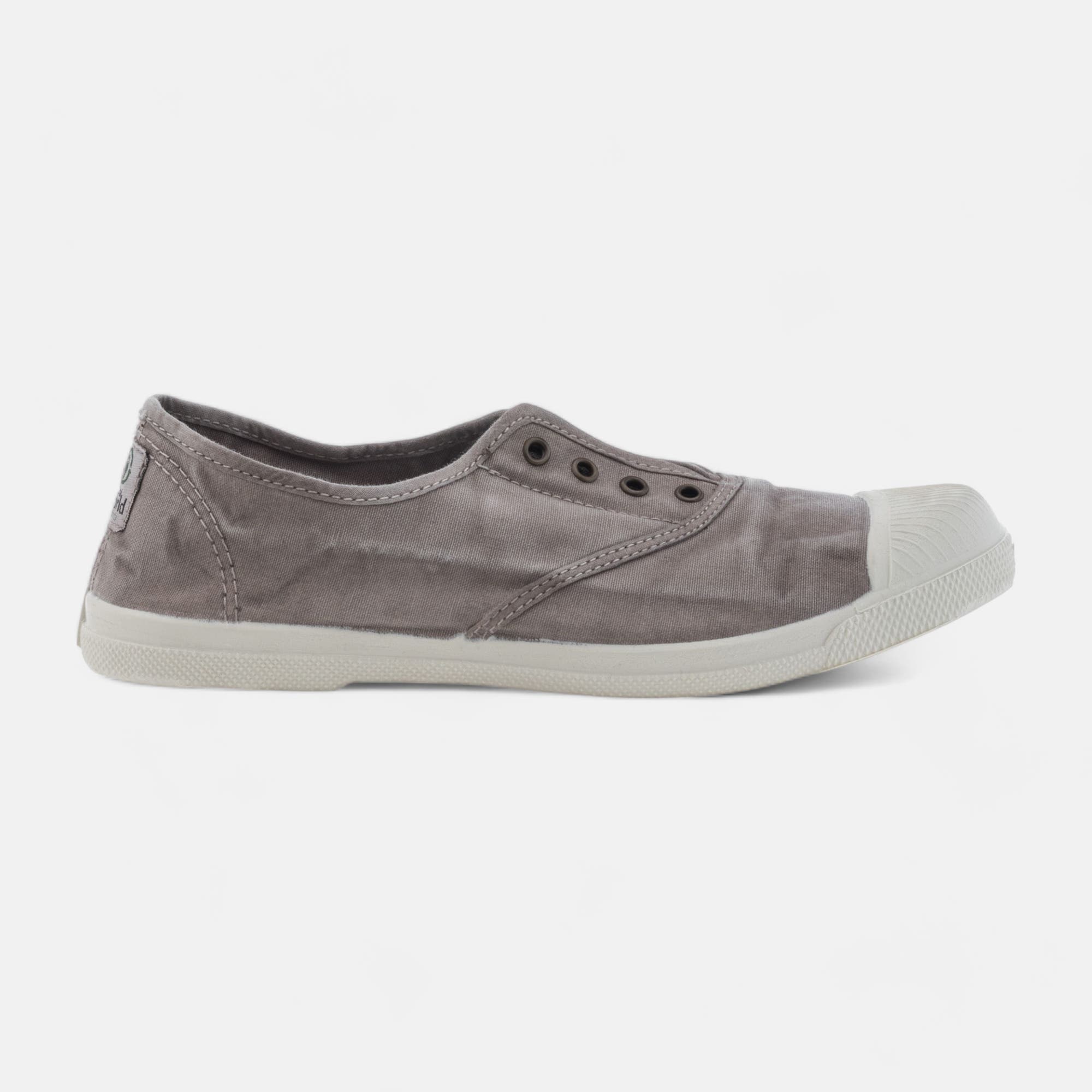 Baskets en toile Femme gris