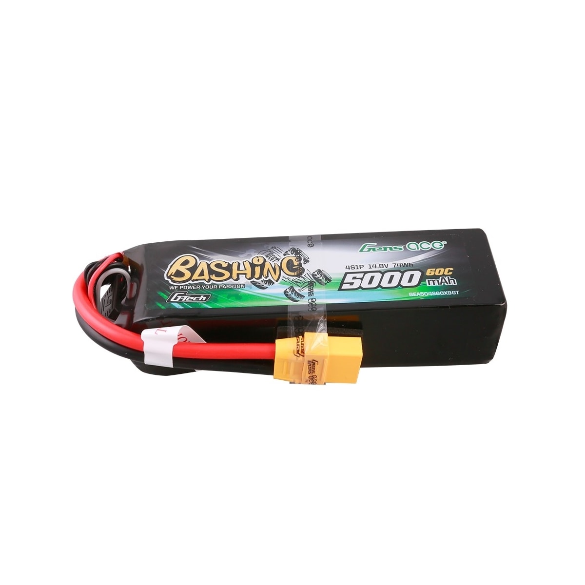 4s  5000mAh - 60C - Gens Ace Bashing G-Tech XT90