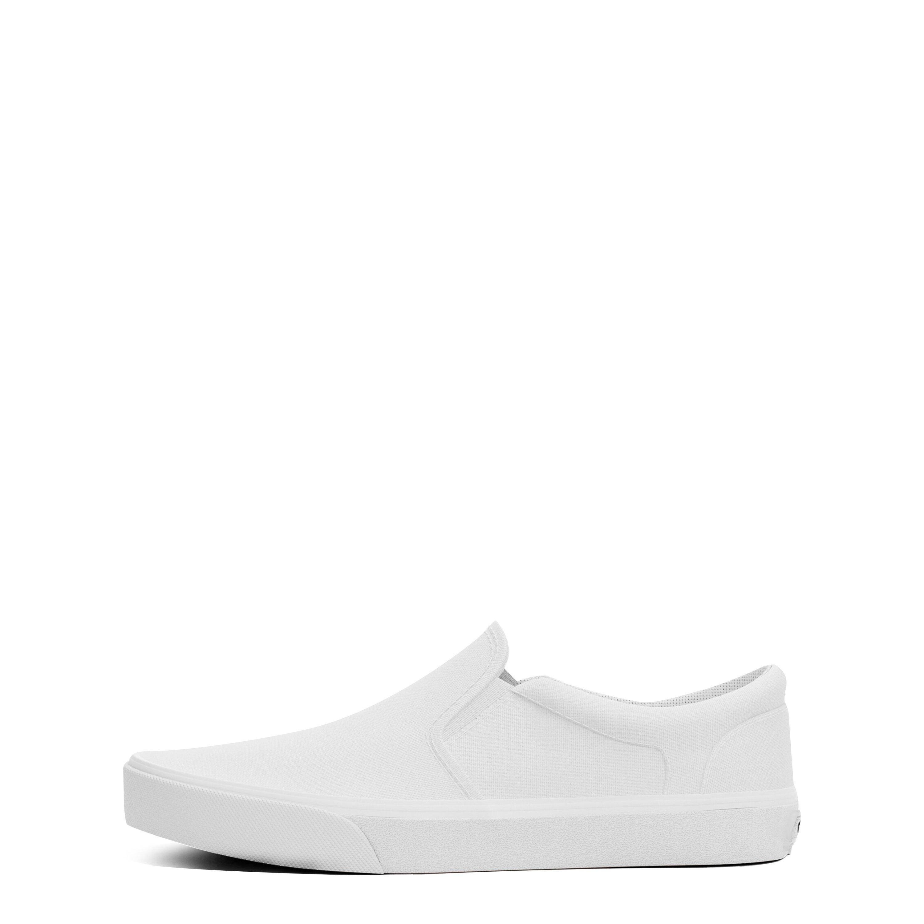 Vans Asher Slip On Canvas Trainers Womens