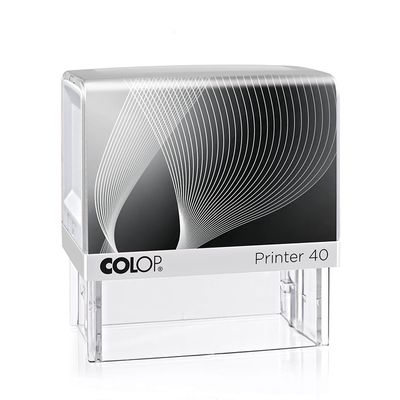 Colop Printer 40 - Tampon personnalisable - 6 lignes - format rectangulaire