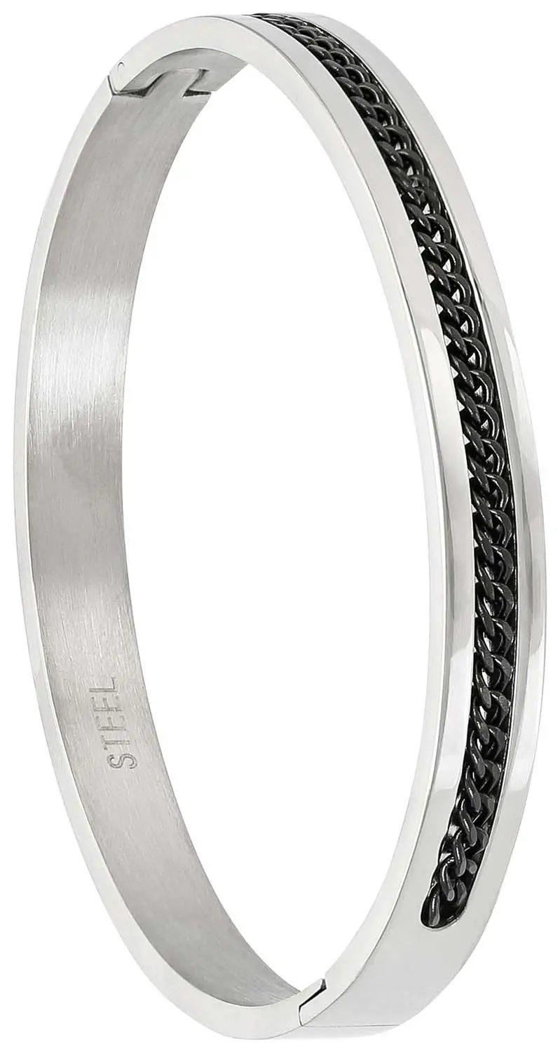 Herren Armreif - Black Chain