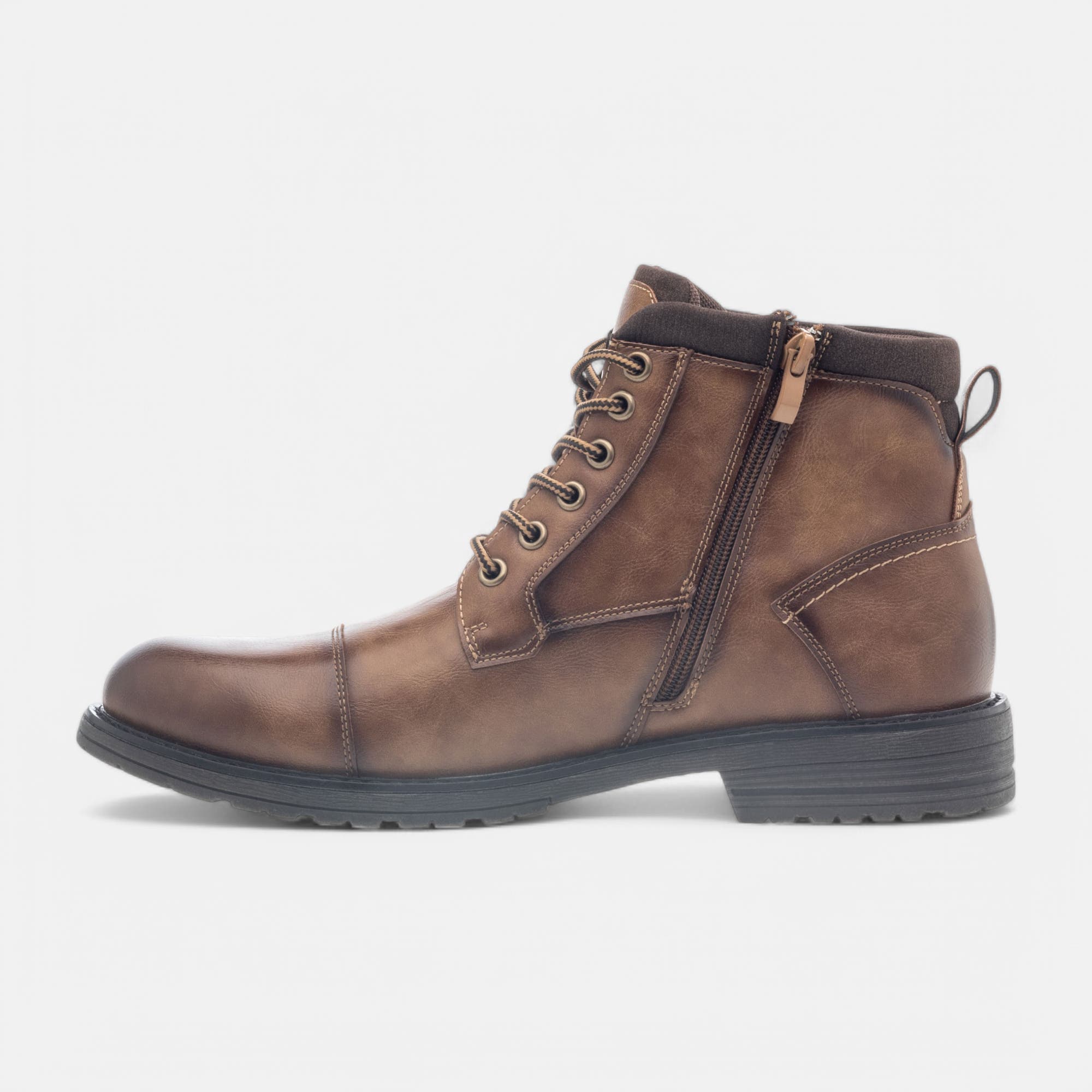 Bottines Homme cognac