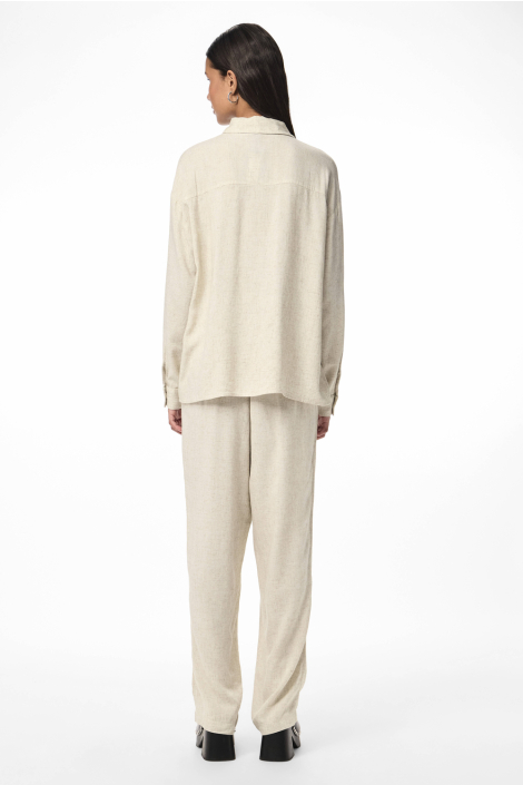 Pieces beige dames blouse
