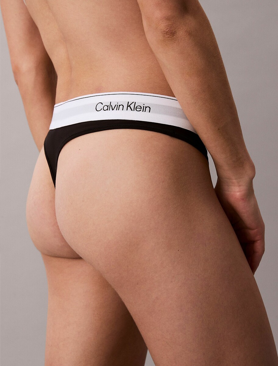 CALVIN KLEIN ROUPA ÍNTIMA<br>Fio dental ICON ALGODÃO MODAL