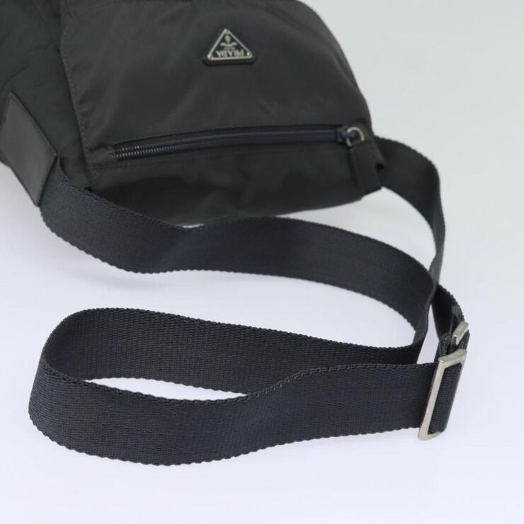 Prada Vintage Prada Crossbody Bag Grey