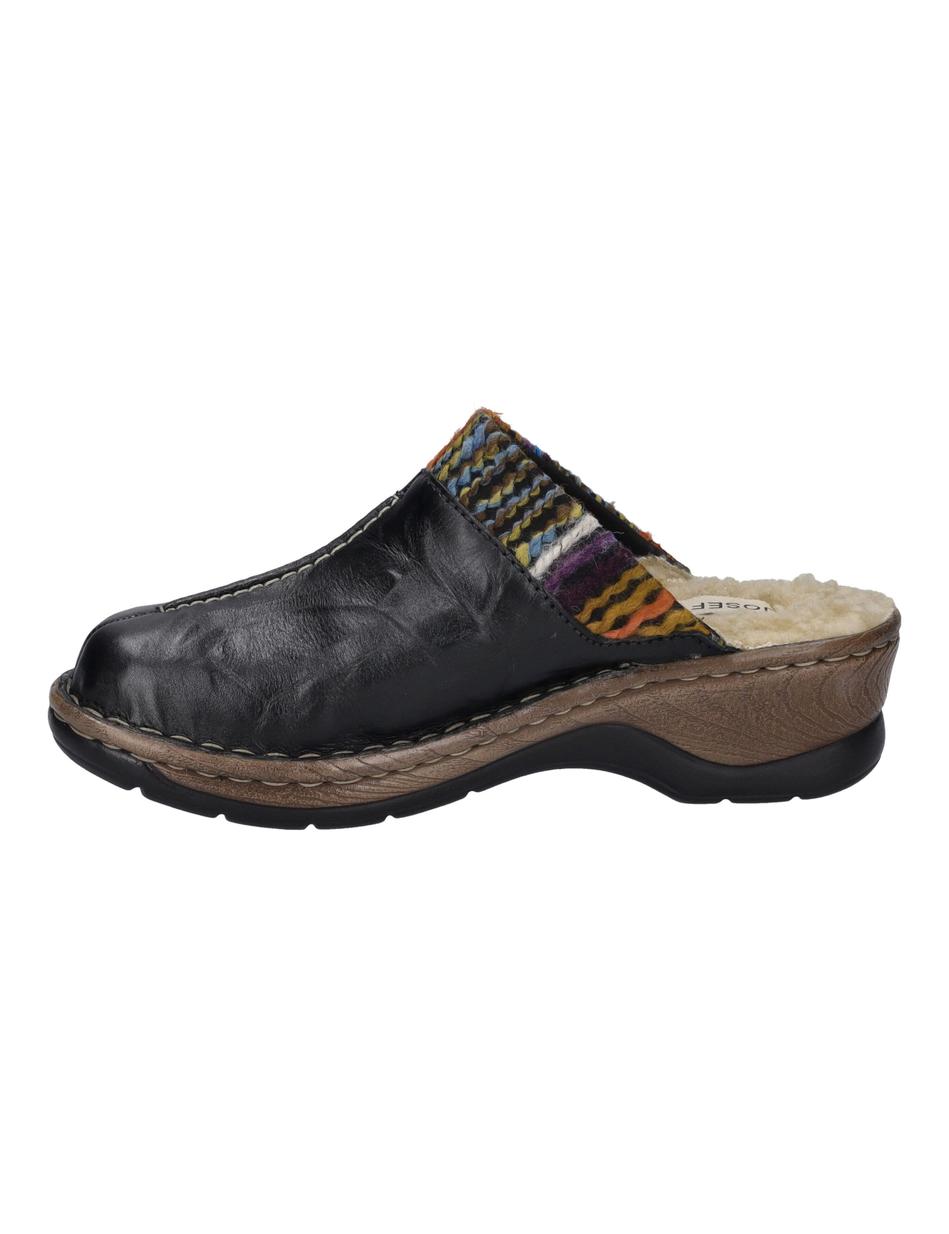 Clog Catalonia 59, schwarz-multi