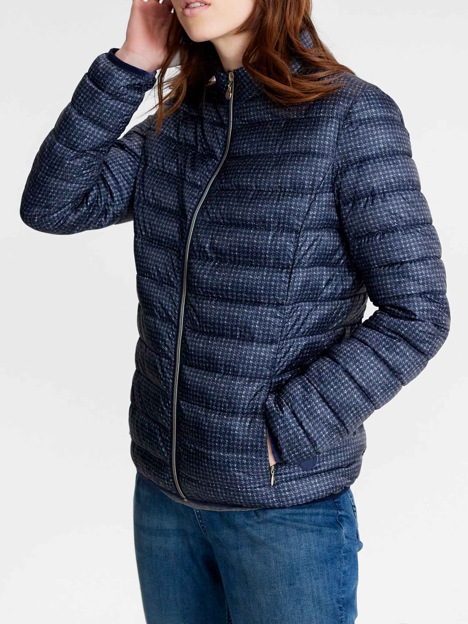 Doudoune Femme Motif Marine