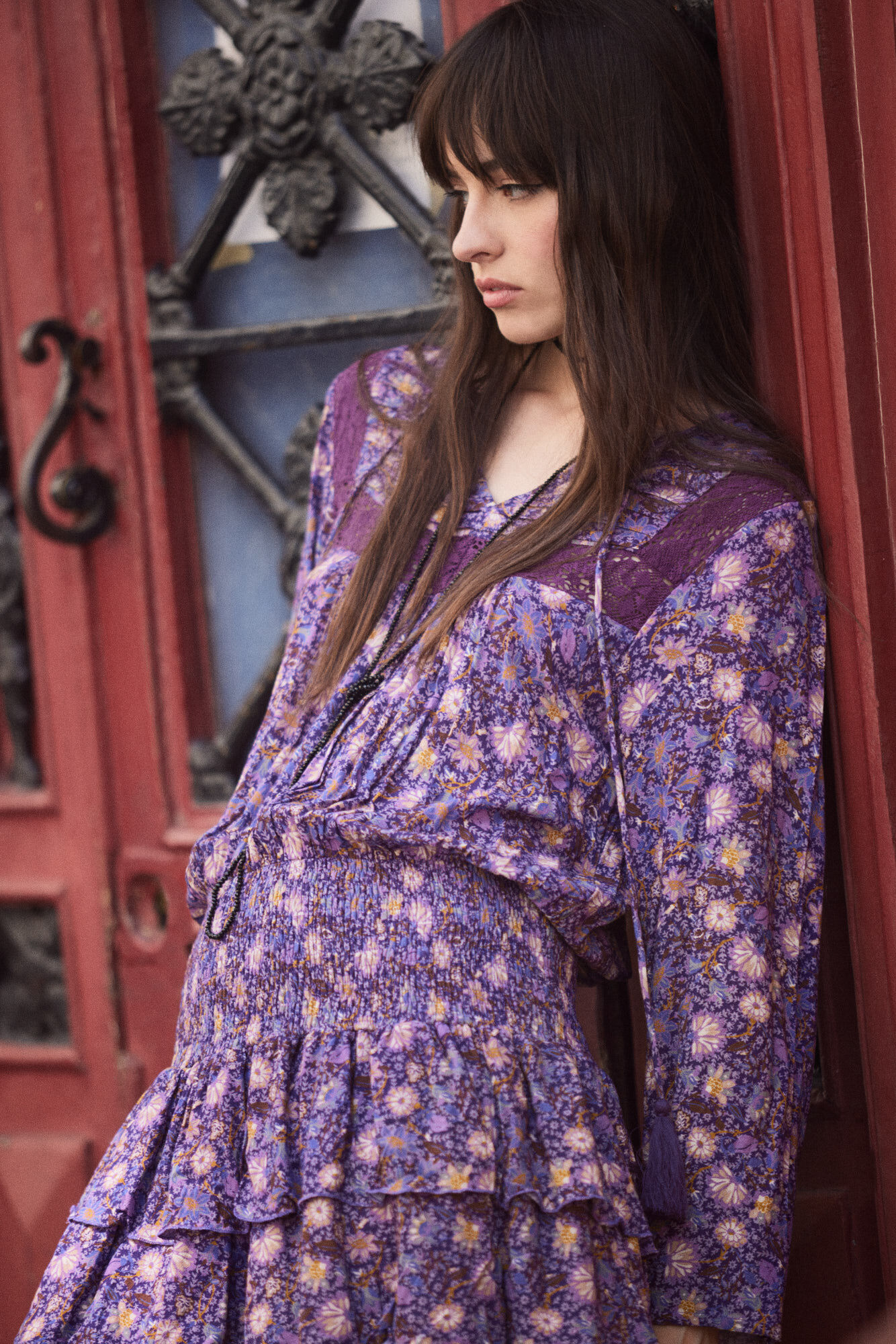 vestido curto estampado