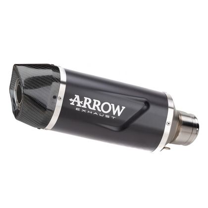 Ligne Complète Arrow Indy race Alu noir - Gris / Noir
