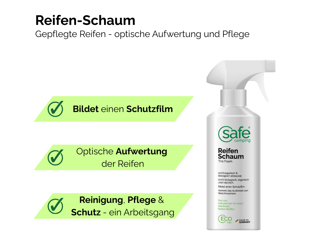 SAFE CAMPING Banden-Schuim - 500 ml