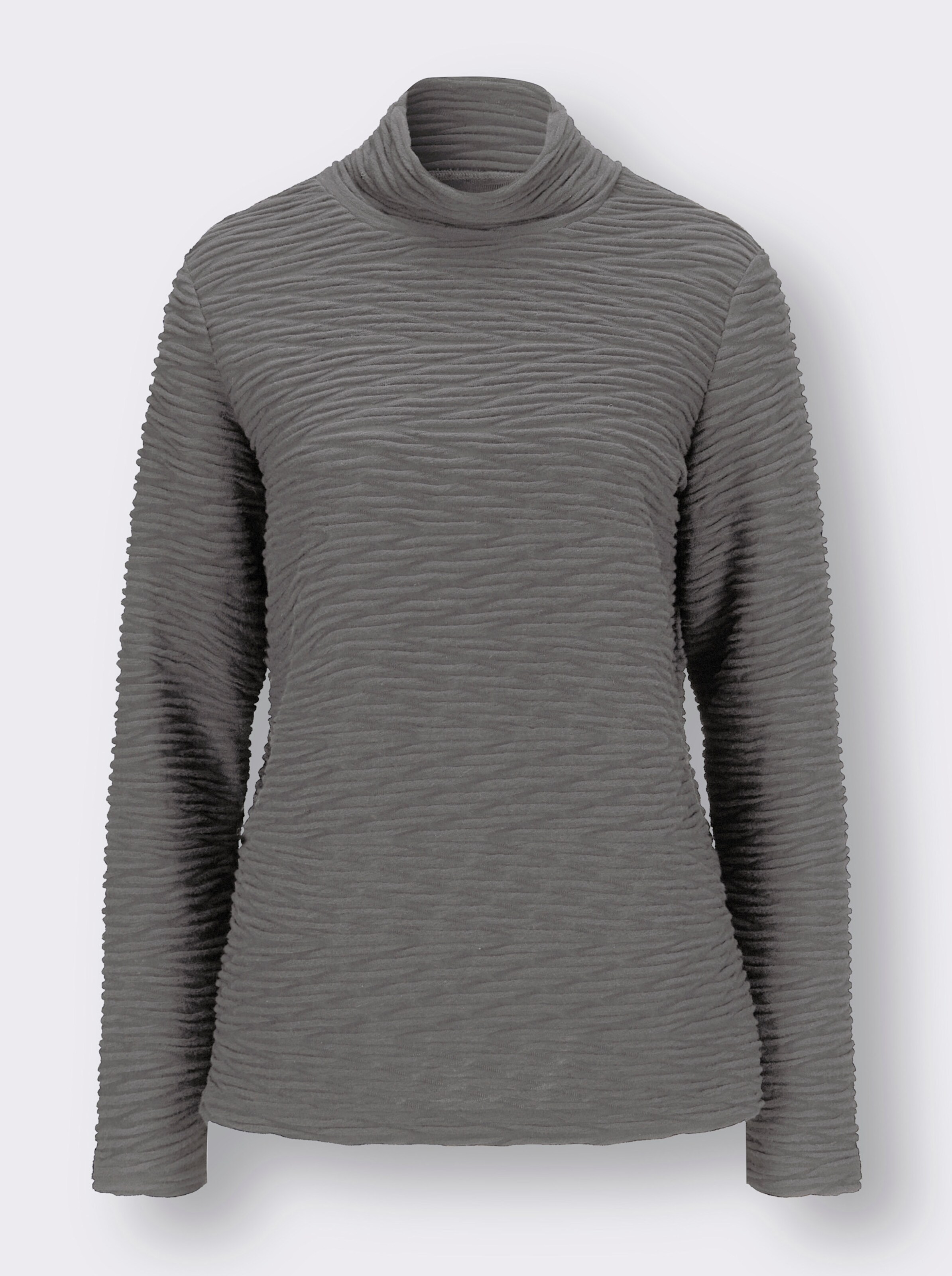 Stehkragen-Shirt