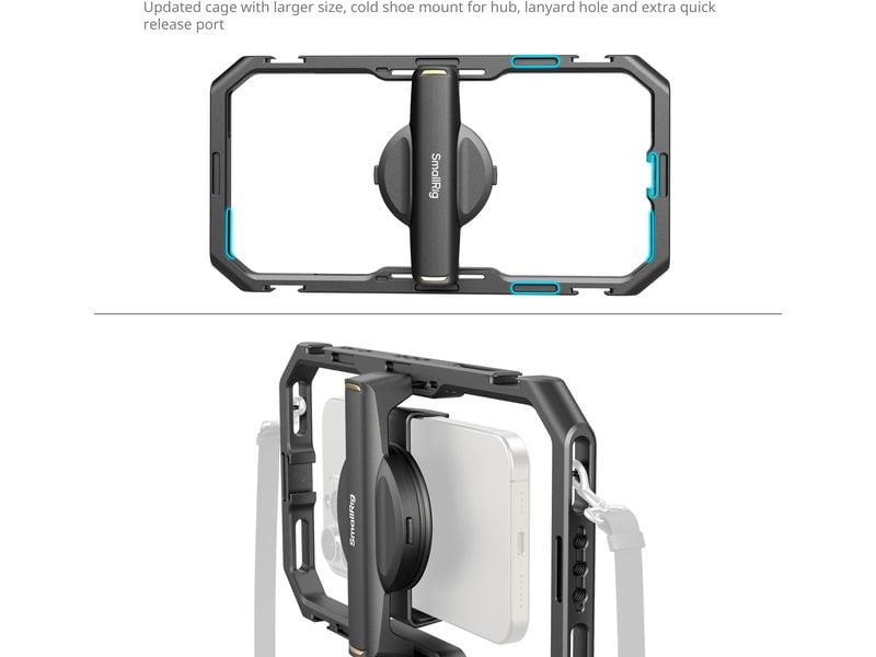 Smallrig All-in-One-Videokit für Smartphone-Entwickler Basi Eine professionelle Lösung für Videoaufnahmen mit Mobiltelefonen