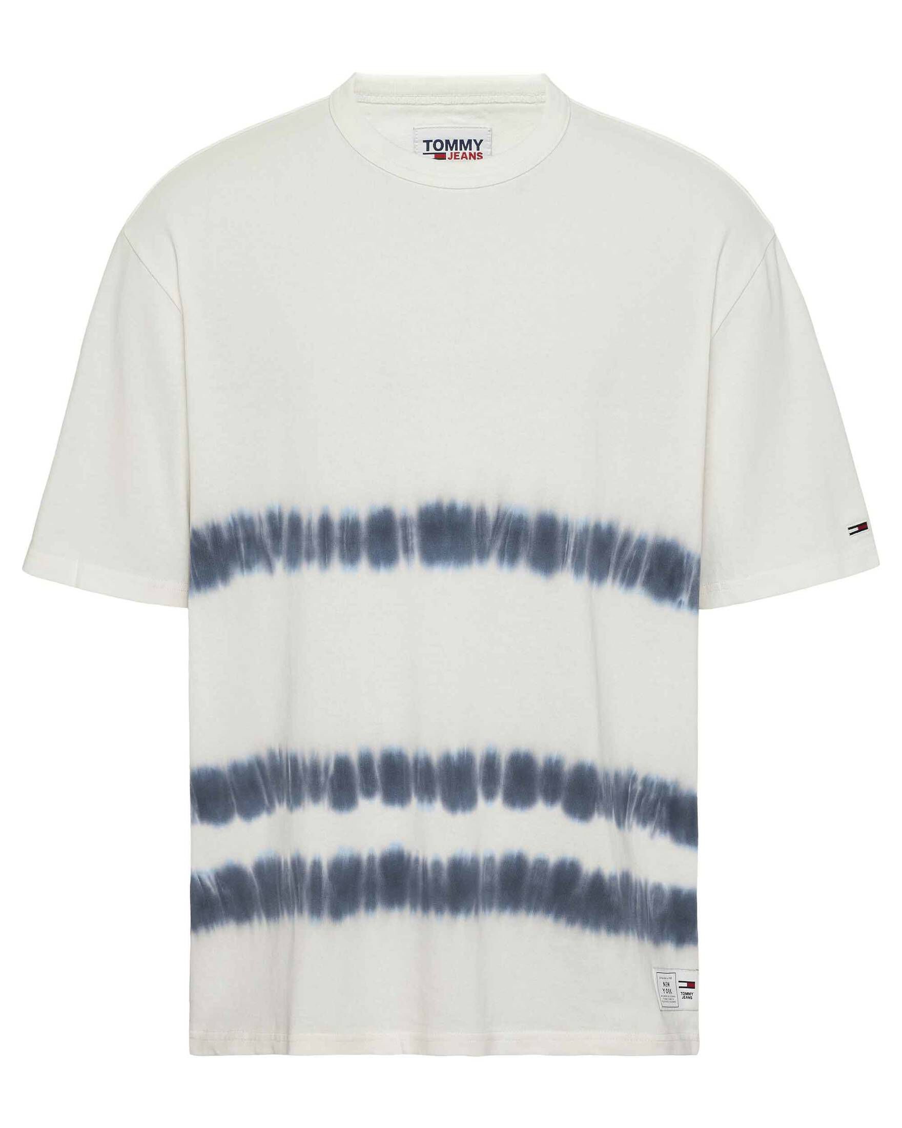 Tommy Jeans| Herren T-Shirt TJM STRIPE TIE DYE TEE